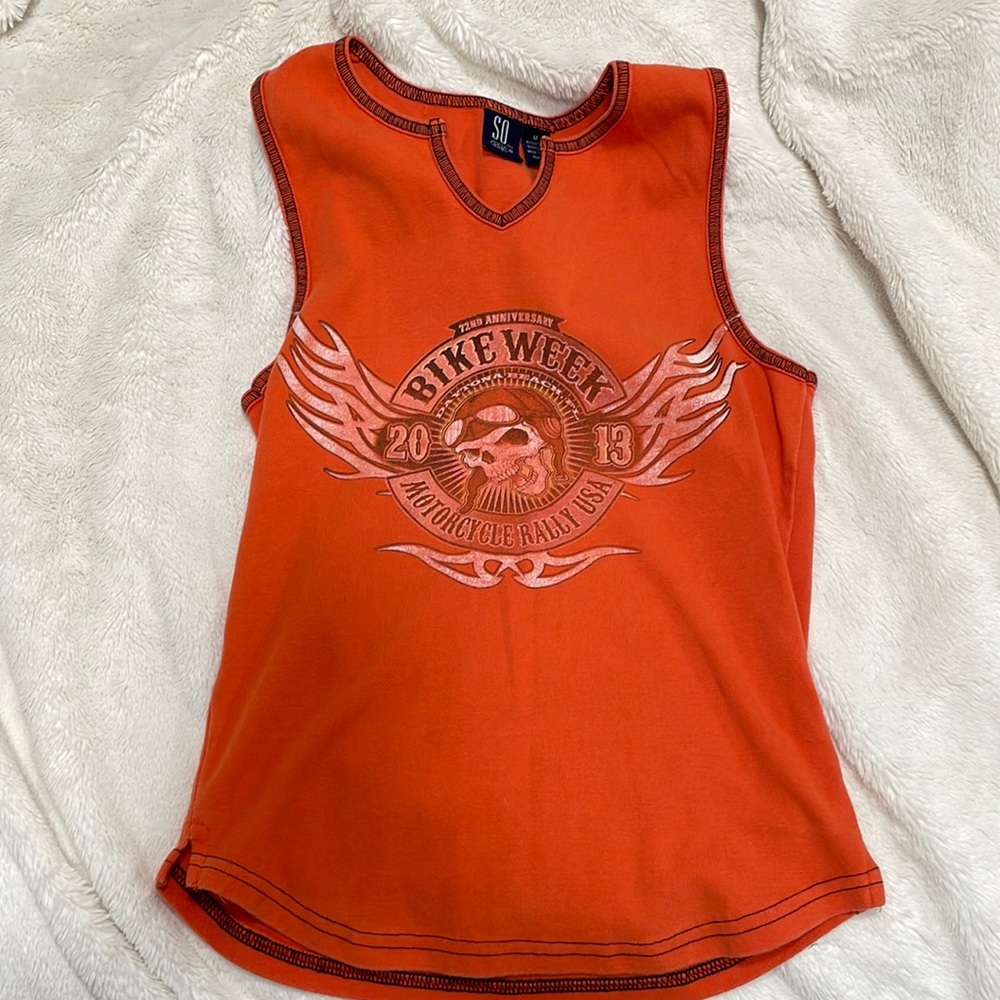 Motorcycle bike week 2013 tank